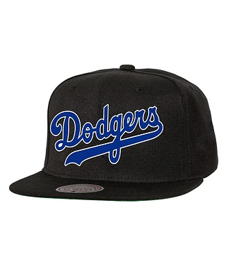 Mitchell & Ness Men's Los Angeles Dodgers Cooperstown Collection Basic Flip Snapback Hat
