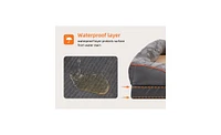 Bingopaw Luxury 2XL Warm Washable Orthopedic Pet Bed for Dogs/Cats