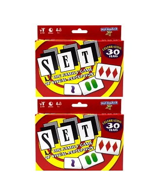 Set Family Games The Family Game of Visual Perception Card Games, Pack of 2