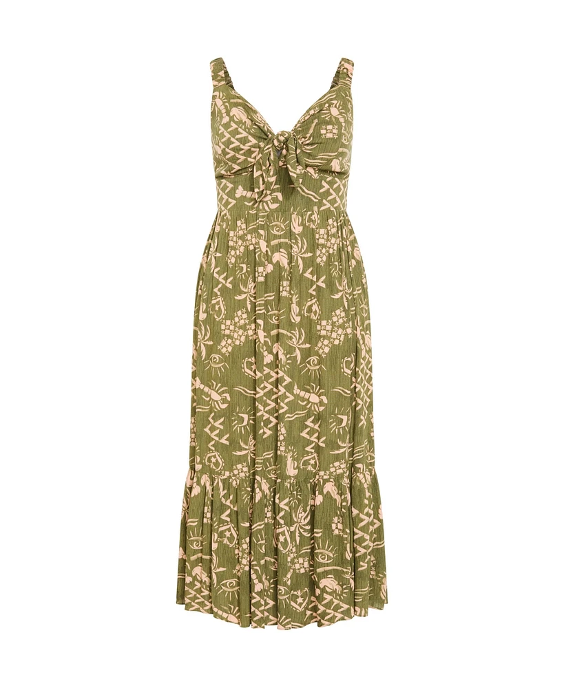 City Chic Plus Vacay Maxi Dress