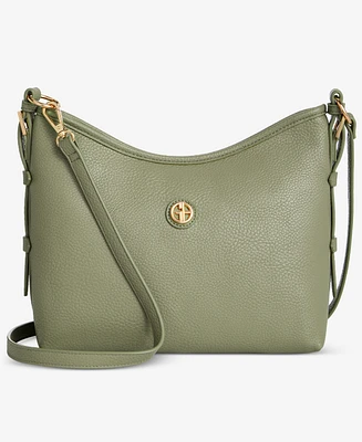 Giani Bernini Pebble Soft Medium Shoulder Bag, Exclusively at Macy's