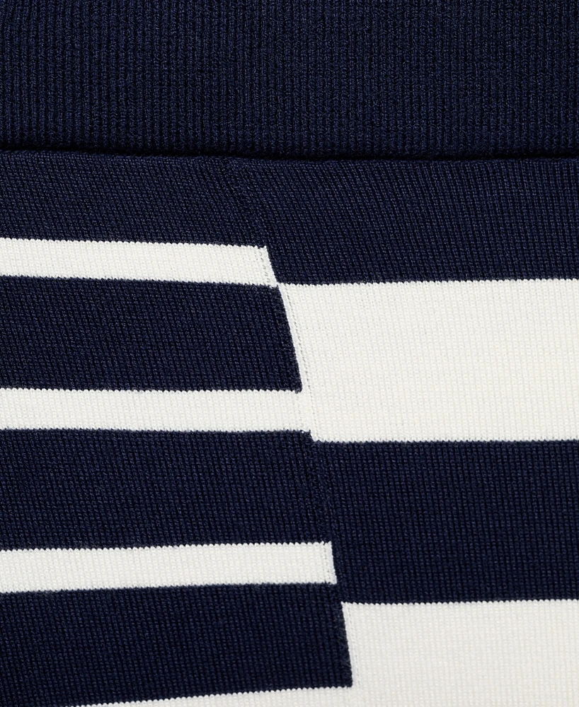 Mango Women's Asymmetrical Striped Knit Skirts