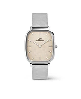 Daniel Wellington Men's Analog Silver-Tone Stainless Steel Watch