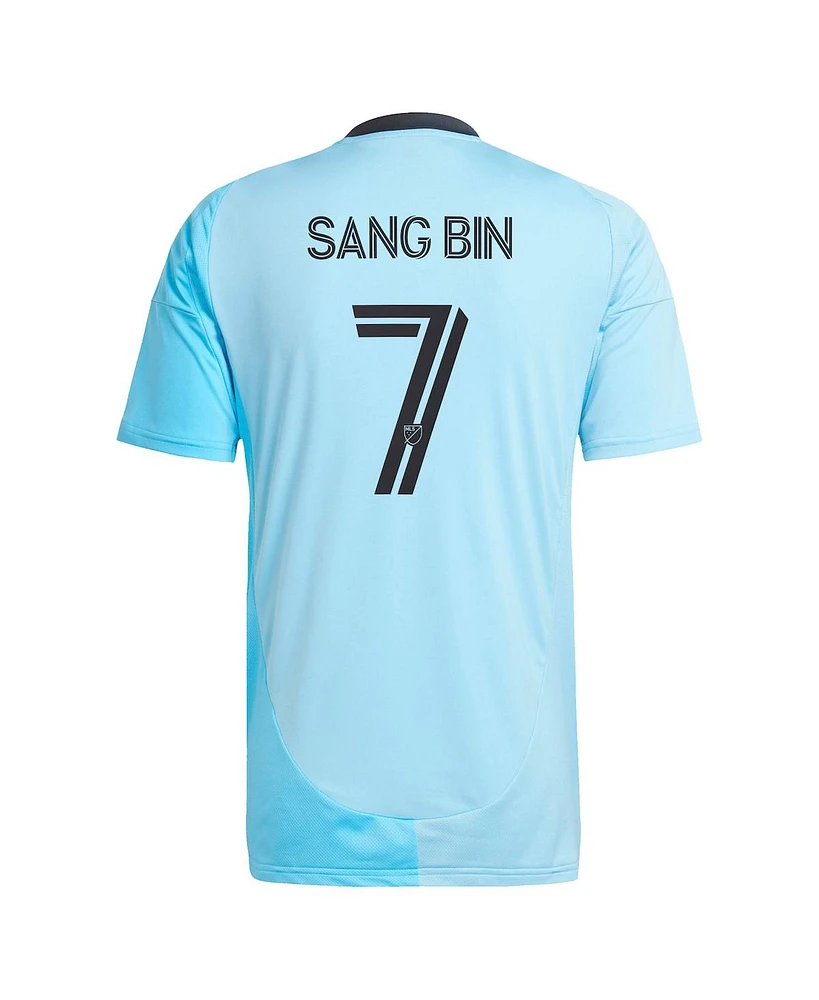 Adidas Men's Jeong Sang-Bin Blue Minnesota United Fc 2025 Convergence Replica Player Jersey