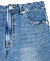 With Jules Big Girls Wide-Leg Jeans
