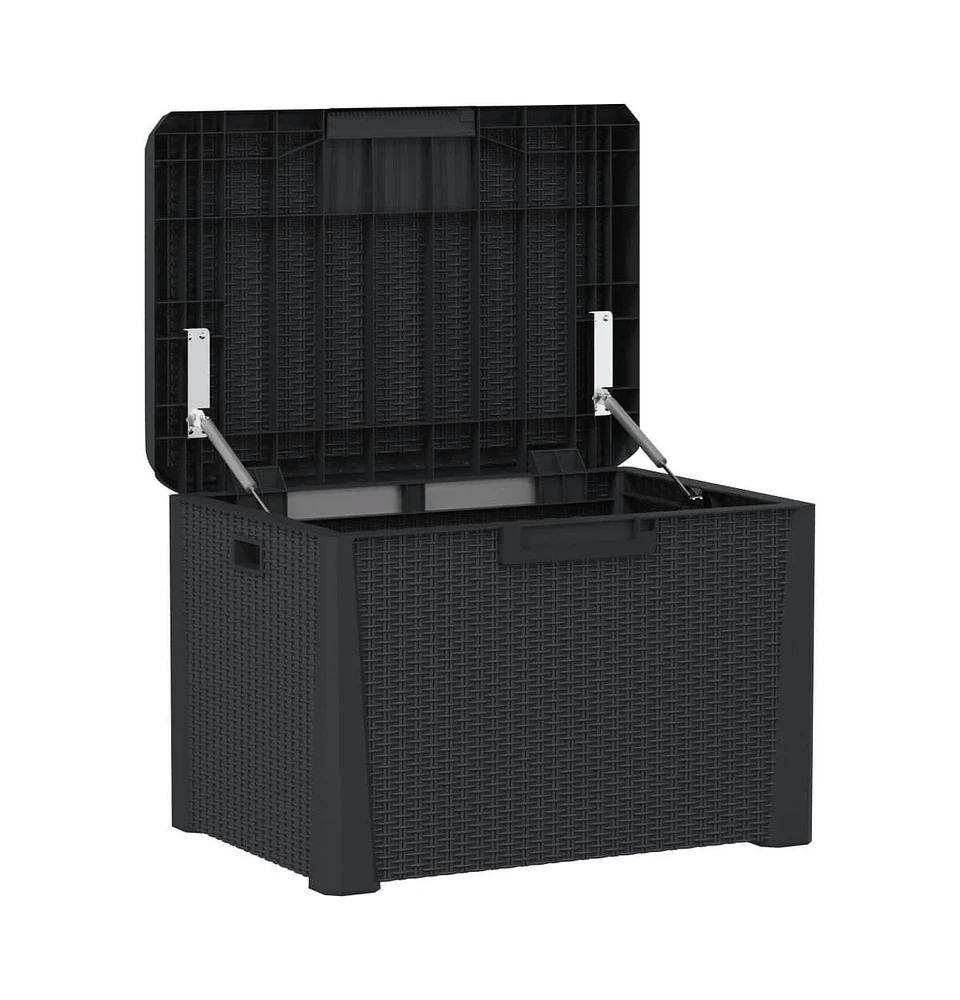 Patio Storage Box Anthracite 33 gal Pp