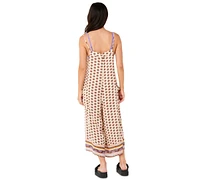 Rip Curl Juniors' Cala Nights Wide-Leg Jumpsuit
