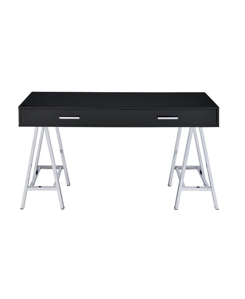 Compact Writing Desk with 2 Storage Drawers – Ideal for Small Spaces