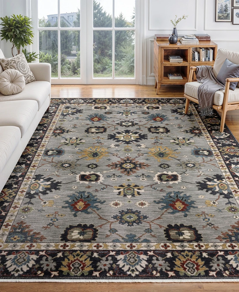 Oriental Weavers Eliana ELI08 5'3"x7'6" Area Rug
