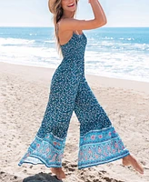 Cupshe Women's Petals in the Breeze Floral Jumpsuit