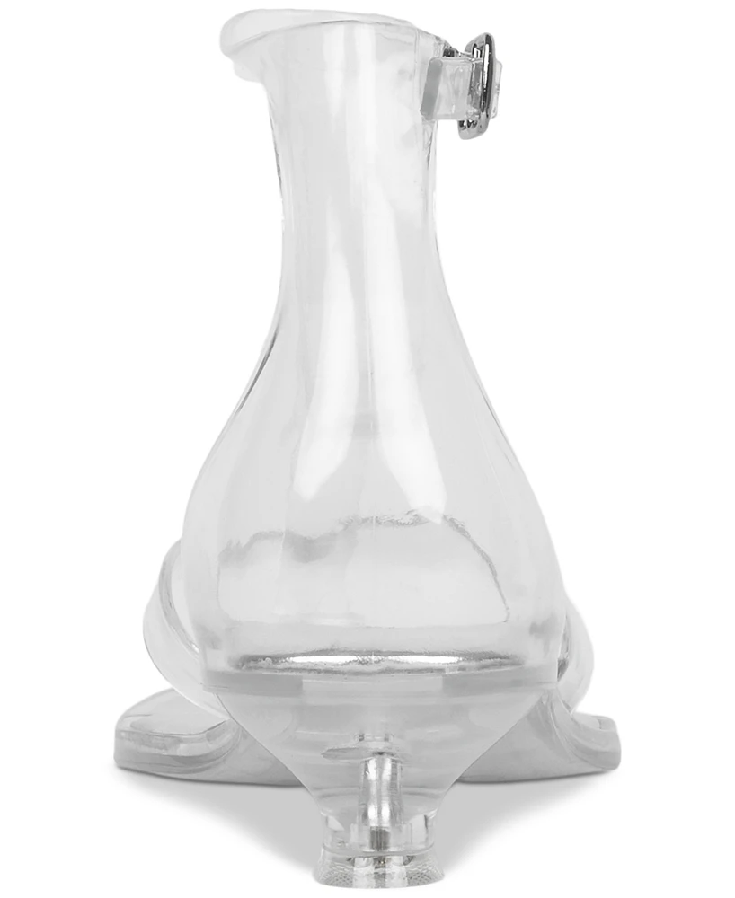 Jeffrey Campbell Gummy Kitten-Heel Jelly Thong Sandals