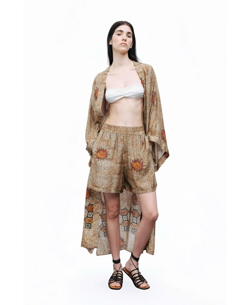 Nocturne Women's Patterned Mini Shorts