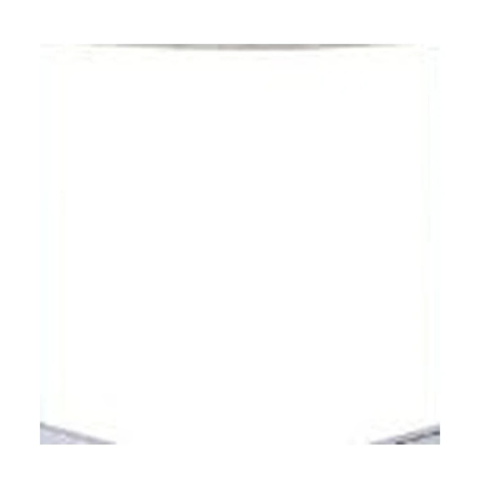 Contemporary Round End Table – Manufactured Wood and Metal Design