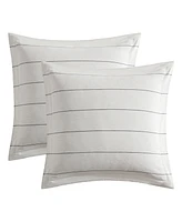 Levtex Leo Stripe 2-Pc. Sham Set, European