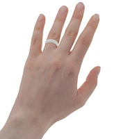 Diamond Multirow Eternity Stretch Flexible Band (2 ct. t.w.) 14k Gold