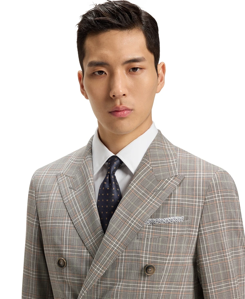 Boss by Hugo Boss Men's Silk Jacquard Patterned Tie