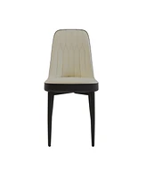 47-63" Expandable Dining Set: Table & Cushioned Chairs
