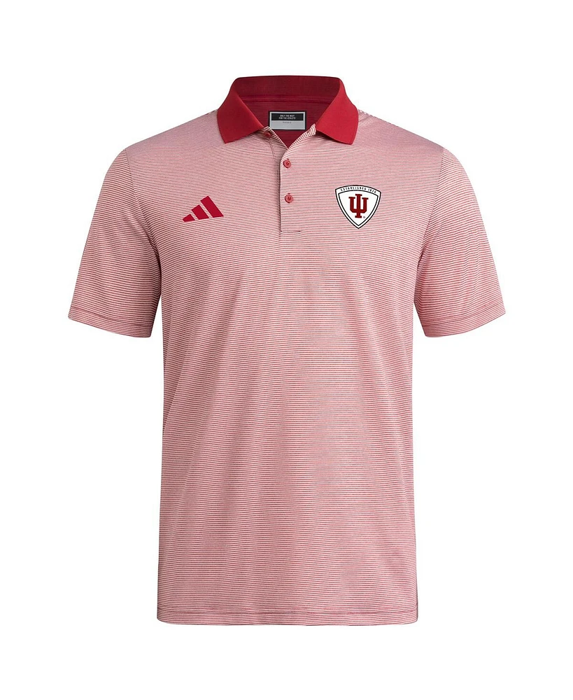 Adidas Men's Crimson Indiana Hoosiers Ultimate 365 Polo Shirt