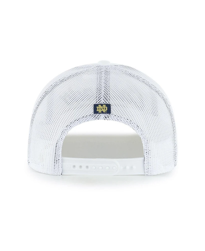 '47 Brand Men's White Notre Dame Fighting Irish Garner Rope Trucker Adjustable Hat