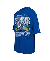 New Era Men's Blue Oklahoma City Thunder Distressed Sport Classics T-Shirt