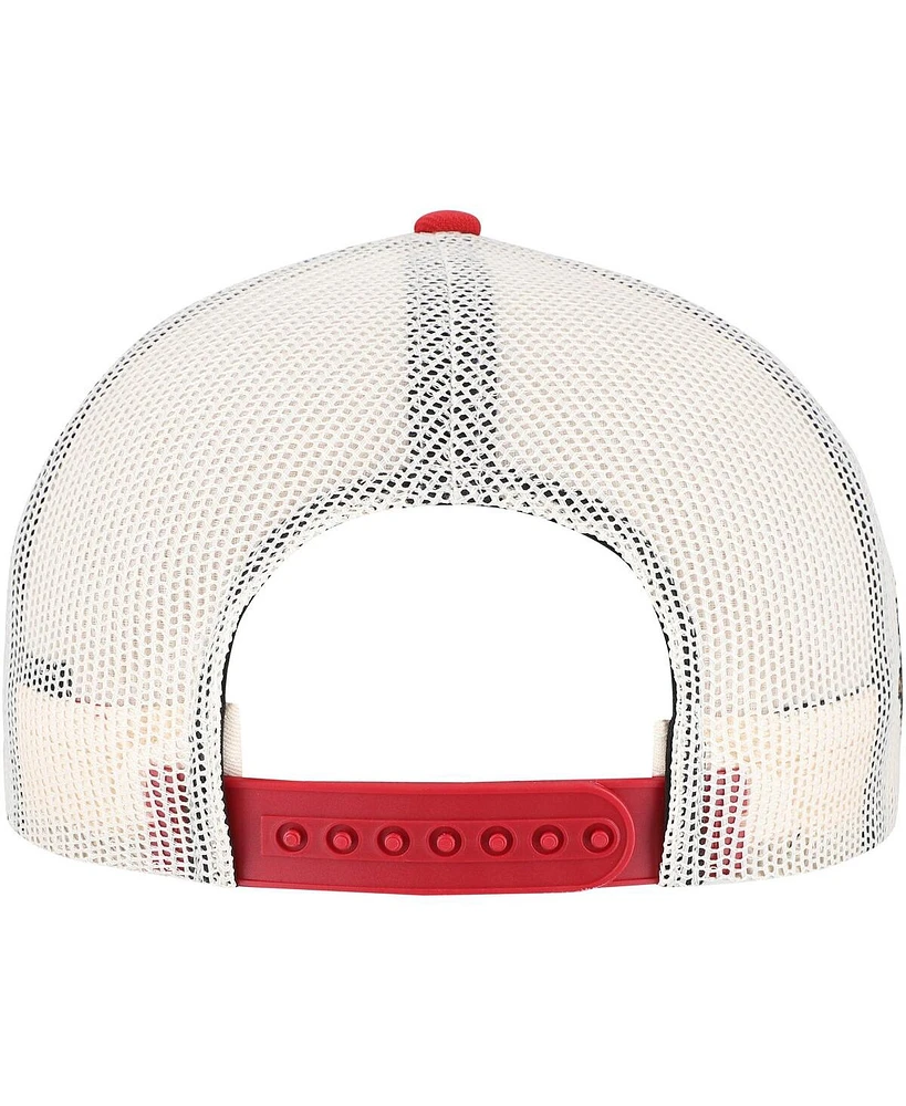Lids Men's Red Lone Star Adjustable Trucker Hat
