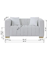 White Chesterfield Sofa
