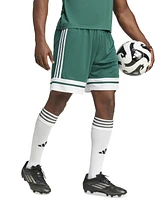 adidas Men's Regular-Fit Squad 25 Logo Shorts