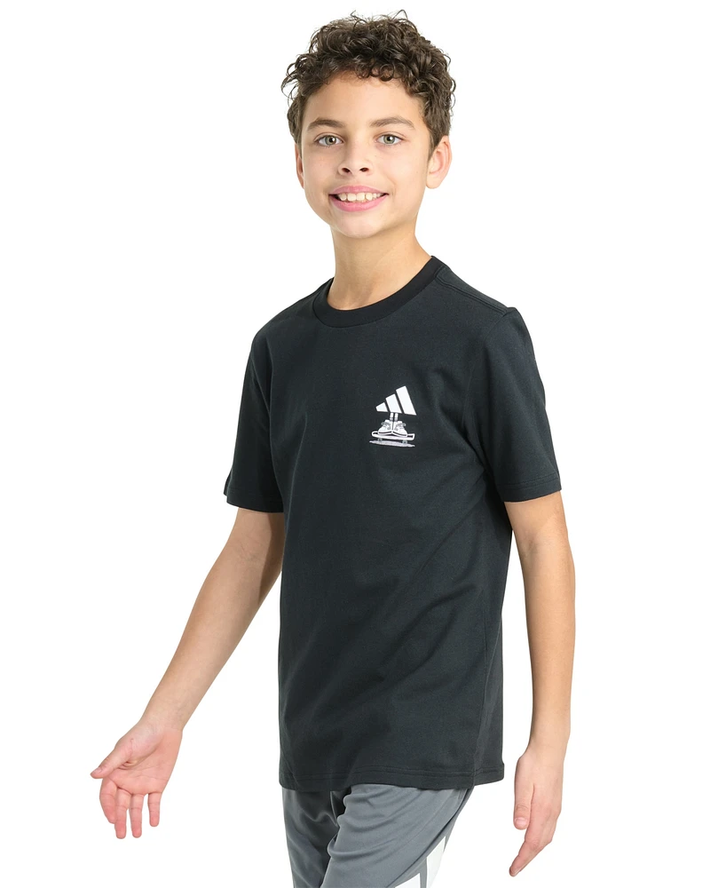 adidas Big Boy Short Sleeve Skate Life T-Shirt