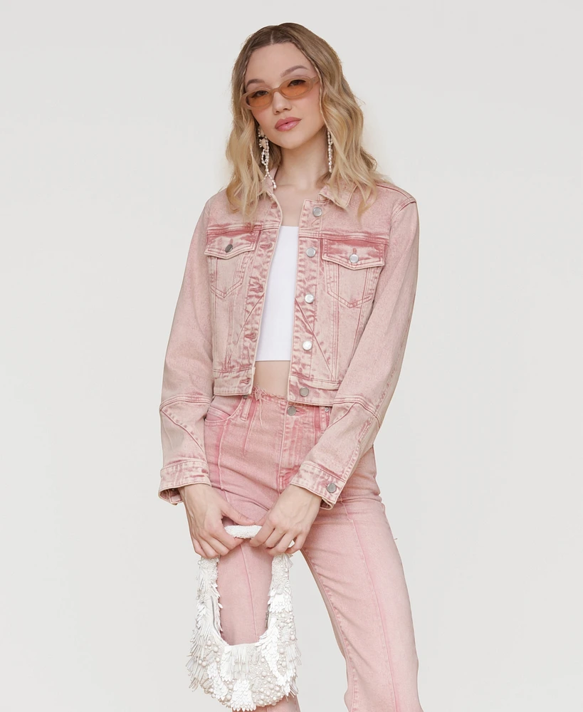 Avec Les Filles Women's Trucker Jacket