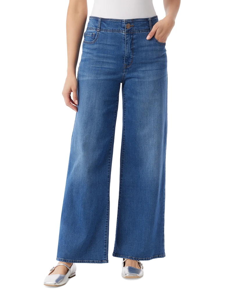 Gloria Vanderbilt Women's Shape Effect Wide-Leg Jeans