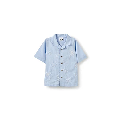Cotton On Big Boys Little/Big Cabana Short Sleeve Shirt