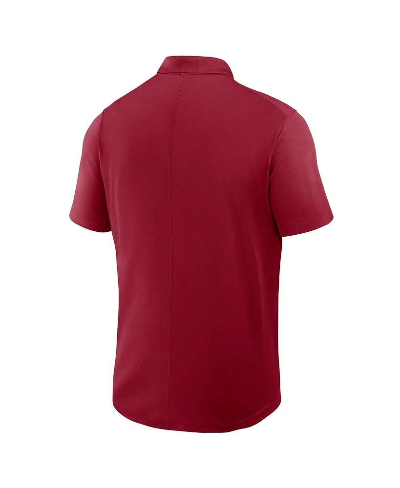Nike Men's Cardinal Usc Trojans Primetime Victory Primary Logo Performance Polo Shirt