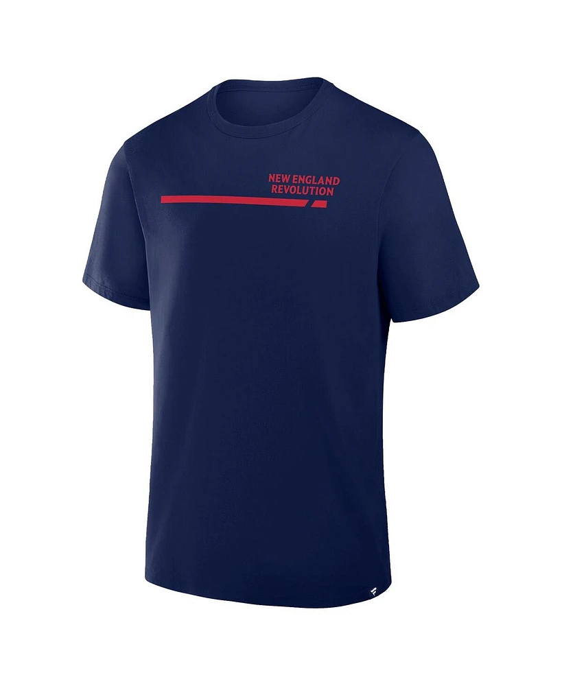 Fanatics Men's Navy New England Revolution Corner Kick Legacy T-Shirt