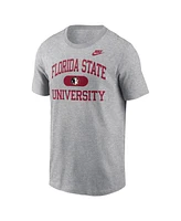 Nike Men's Heather Charcoal Florida State Seminoles Legacy Alma Mater T-Shirt