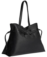 Sam Edelman Poppy Extra Large Leather Drawstring Tote