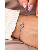 Spero London Circle Bracelet in Sterling Silver