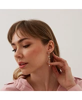 Spero London Drop Crystal Sterling Silver Earring