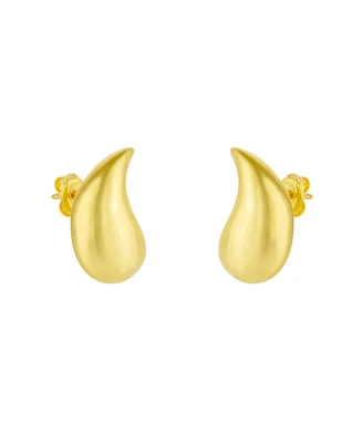 Spero London Pear Teardrop Earrings Sterling Silver
