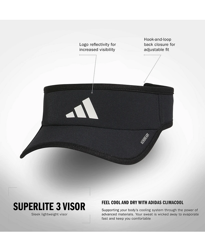 adidas Men's Superlite 3 Visor