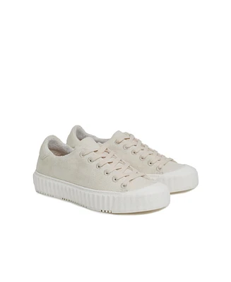 Lace Up Recyc Canvas Low Top Sneakers