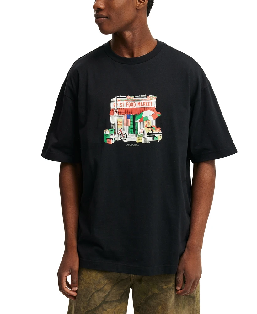 Cotton On Men's Box Fit Graphic T-Shirt