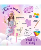 Bintiva Unicorn Baking Dress Up Toy Set