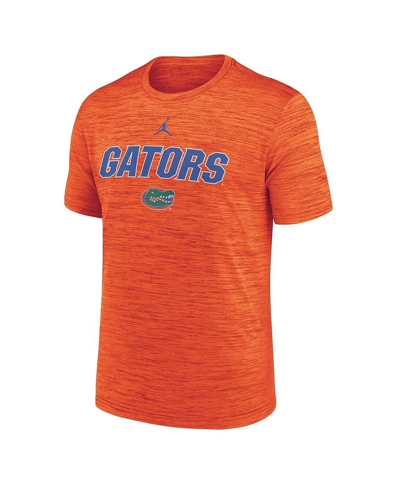 Jordan Men's Orange Florida Gators 2025 Sideline Velocity Performance T-Shirt