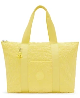 Kipling Beach Art Resort Zipper Tote Bag
