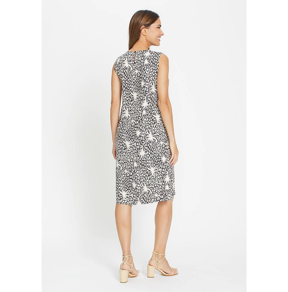 Olsen Women's Tropic Mix Print Dress