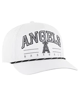 '47 Brand Men's White Los Angeles Angels Roscoe Speckle Hitch Adjustable Hat