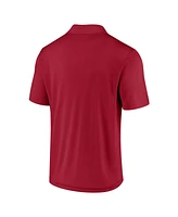 Fanatics Men's Red Tampa Bay Buccaneers Lockup Polo Shirt