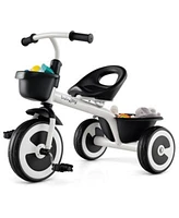 Toddler Tricycle With Adjustable Seat Storage Baskets For 1.5 5 Years Old