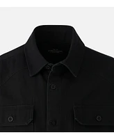 Thorogood Men's Stone Wash Herringbone Button Up Overshirt