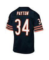 Mitchell & Ness Big Boys and Girls Walter Payton Navy Chicago Bears 1985 Throwback Fashion Jersey